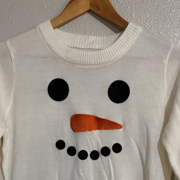 Tipsy Elves Ugly Sweater Snowman Dress - Picture 2 of 5